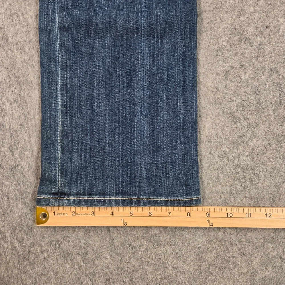 True Religion Ricky Relaxed Straight Jeans Mens 40 Blue Wash Made in USA